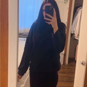 Cotton On Body Black Pullover Hoodie